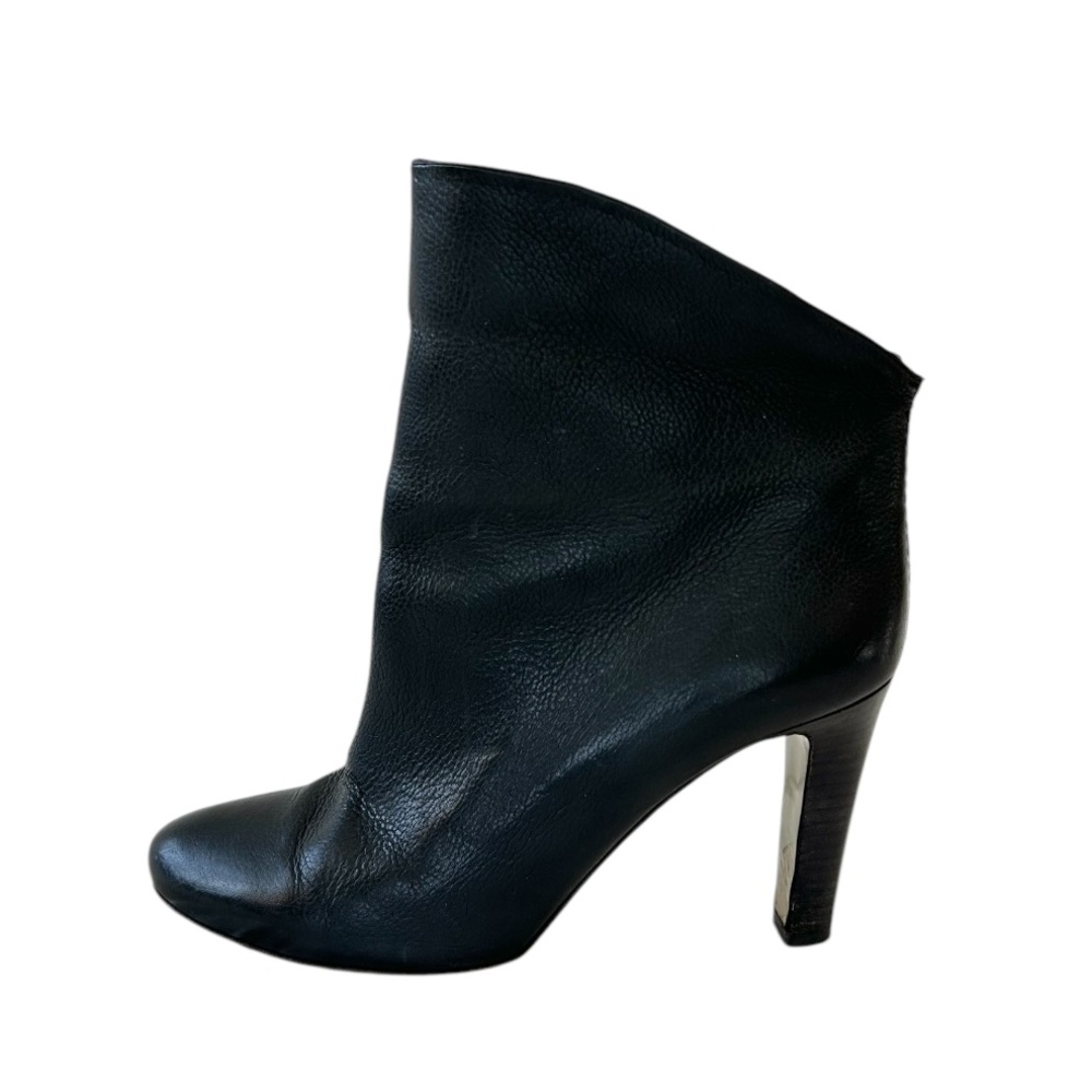 Boss Orange Chelsea Black Leather Ankle Boots